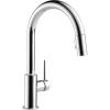 imageDelta Faucet Trinsic Gold Kitchen Faucet Kitchen Faucets with Pull Down Sprayer Kitchen Sink Faucet Gold Faucet for Kitchen Sink with Magnetic Docking Spray Head Champagne Bronze 9159CZLSDSTChrome