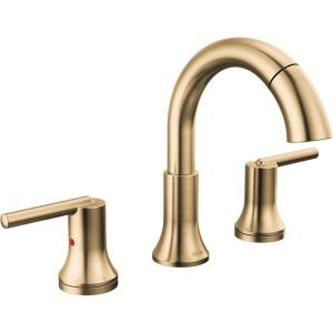 imageDelta Faucet Trinsic Pull Down Bathroom Faucet Bathroom Pull Out Faucet Gold Widespread Bathroom Faucet 3 Hole Pull Down Bathroom Sink Faucet with Magnetic Docking Champagne Bronze 3559CZPDDST
