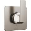 imageDelta Faucet Velum Brushed Nickel 6Setting Diverter Trim Kit Diverter Valve Kit Brushed Nickel Shower Diverter Stainless T11937SS Valve Not IncludedStainless