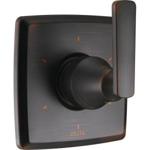 imageDelta Faucet Ashlyn 6Setting 3Port Diverter Trim Kit Venetian Bronze T11964RB Valve Not Included
