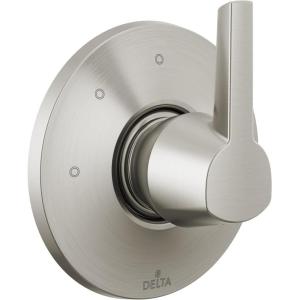 imageDelta Faucet T11871BL Galeon Diverter Matte BlackLumicoat Stainless