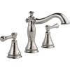 imageDelta Faucet Cassidy Pull Down Bathroom Faucet Bathroom Pull Out Faucet Chrome Widespread Bathroom Faucet 3 Hole with Pull Down Sprayer Bathroom Sink Faucet Magnetic Docking Chrome 3597PDDSTPolished Nickel