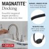 imageDelta Faucet Cassidy Pull Down Bathroom Faucet Bathroom Pull Out Faucet Chrome Widespread Bathroom Faucet 3 Hole with Pull Down Sprayer Bathroom Sink Faucet Magnetic Docking Chrome 3597PDDSTStainless