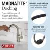 imageDelta Faucet Trinsic Pull Down Bathroom Faucet Bathroom Pull Out Faucet Brushed Nickel Single Hole Bathroom Faucet with Pull Down Bathroom Sink Faucet Magnetic Docking Stainless 559HARSSPDDSTStainless