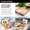 imageDELTA FAUCET 95A93225SSS Lorelai Workstation Kitchen Sink Dropin Top Mount Stainless Steel Single Bowl with WorkFlow Ledge and Chefs Kit of 5 Accessories32in