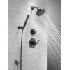 imageDelta Saylor 3Setting Matte Black Shower System Including Shower Head Handheld Shower Shower Handle Shower Diverter and Shower Valve Kit Matte BlackMatte Black