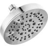 imageDelta 6Setting Chrome Shower Head with High Pressure Spray 6 Inch Round Shower Head Showerheads 175 GPM Flow Rate Chrome 52535Chrome