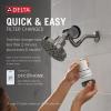 imageDelta Faucet 5Setting H2Okinetic Shower Head Oil Rubbed Bronze with Clarifi Premium Shower Filter Attachment with FilterBlack Stainless