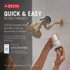 imageDelta Faucet 5Setting H2Okinetic Shower Head Oil Rubbed Bronze with Clarifi Premium Shower Filter Attachment with FilterChampagne Bronze