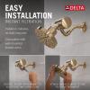 imageDelta Faucet 5Setting H2Okinetic Shower Head Oil Rubbed Bronze with Clarifi Premium Shower Filter Attachment with FilterChampagne Bronze