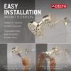 imageDelta Faucet 5Setting H2Okinetic Shower Head Oil Rubbed Bronze with Clarifi Premium Shower Filter Attachment with FilterPolished Nickel