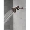 imageDelta Faucet 5Setting H2Okinetic Shower Head Oil Rubbed Bronze with Clarifi Premium Shower Filter Attachment with FilterVenetian Bronze