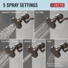 imageDelta Faucet 5Setting H2Okinetic Shower Head Oil Rubbed Bronze with Clarifi Premium Shower Filter Attachment with FilterVenetian Bronze