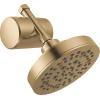 imageDelta Faucet 5Setting Shower Head Chrome with Clarifi Standard Shower Filter Attachment with FilterChampagne Bronze