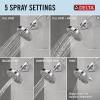 imageDelta Faucet 5Setting Shower Head Chrome with Clarifi Standard Shower Filter Attachment with FilterChrome