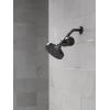imageDelta Faucet 5Setting Shower Head Chrome with Clarifi Standard Shower Filter Attachment with FilterMatte Black
