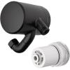 imageDelta Faucet 5Setting H2Okinetic Shower Head Oil Rubbed Bronze with Clarifi Premium Shower Filter Attachment with FilterMatte Black