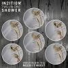 imageDelta Faucet Linden 17 Series DualFunction Tub and Shower Trim Kit Shower Faucet with 4Spray In2ition 2in1 Dual Hand Held Shower Head with Hose Venetian Bronze T17494RBI Valve Not IncludedChampagne Bronze