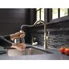 imageDelta Cassidy Brushed Nickel Touch Bar Faucet with Pull Down Sprayer Modern Single Hole Touch On Prep Sink Faucet Single Handle Lumicoat Arctic Stainless 9997TARPRDSTLumicoat Polished Nickel