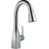 imageDelta Faucet Mateo Touch Bar Faucet Brushed Nickel Bar Sink Faucet Single Hole Wet Bar Faucets with Pull Down Sprayer Prep Sink Faucet Delta Touch2O Technology Arctic Stainless 9983TARDSTArctic Stainless