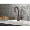 imageDelta Faucet Mateo Touch Bar Faucet Brushed Nickel Bar Sink Faucet Single Hole Wet Bar Faucets with Pull Down Sprayer Prep Sink Faucet Delta Touch2O Technology Arctic Stainless 9983TARDSTChrome