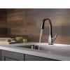 imageDelta Faucet Mateo Touch Bar Faucet Brushed Nickel Bar Sink Faucet Single Hole Wet Bar Faucets with Pull Down Sprayer Prep Sink Faucet Delta Touch2O Technology Arctic Stainless 9983TARDSTBlack Stainless