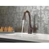 imageDelta Faucet Mateo Touch Bar Faucet Brushed Nickel Bar Sink Faucet Single Hole Wet Bar Faucets with Pull Down Sprayer Prep Sink Faucet Delta Touch2O Technology Arctic Stainless 9983TARDSTChrome