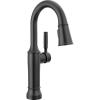 imageDelta Faucet Renaldi Touchless Bar Faucet with Touch Technology Bar Sink Faucet Single Hole Matte Black Wet Bar Faucets Prep Sink Faucet Faucet for Bar Sink Matte Black 9984TLBLDST