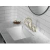 imageDelta Trinsic High Arc Widespread Bathroom Faucet with Wheel Handle Polished Nickel 3Hole Bathroom Sink Faucet Metal PushPop Drain Assembly Polished Nickel 3558PNMPUDSTPolished Nickel