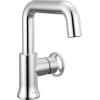 imageDelta Trinsic USpout 1Hole Bathroom Faucet with Wheel Handle Gold Single Hole Bathroom Sink Faucet Metal PushPop Drain Assembly Champagne Bronze 5547HARCZDSTChrome