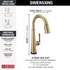imageTouch2O BarPrep Faucet with Touchless TechnologyLumicoat Champagne Bronze
