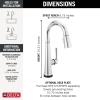 imageTouch2O BarPrep Faucet with Touchless TechnologyLumicoat Chrome