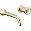 imageDelta Trinsic Wall Mount Bathroom Faucet 2 Hole Polished Nickel Bathroom Sink Faucet for Vanity Polished Nickel T3558LFPNWL Valve Not Included